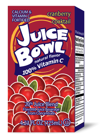 Juice Bowl Cranberry Cocktail