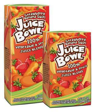 Juice bowl - Strawberry Banana Swirl